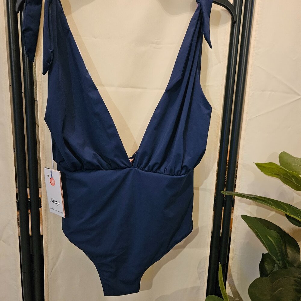 Maaji Navy Blue One Piece Swimsuit